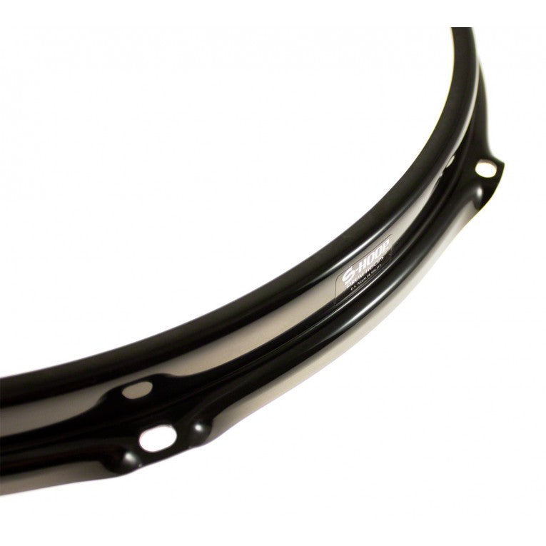 S-HOOP SH148B-BLK HOOP 14" 8 TROUS CAISSE CLAIRE RÉSONANTE - NOIR