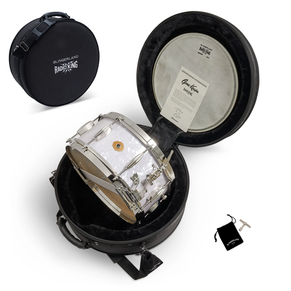 Slingerland Gene Krupa Limited Edition Radio King Snare Drum