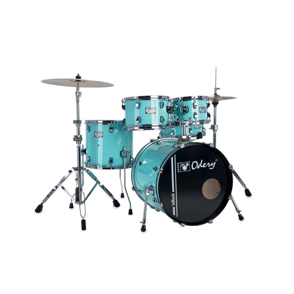 Odery inRock Drumset Surf Green 10/12/13/13/20