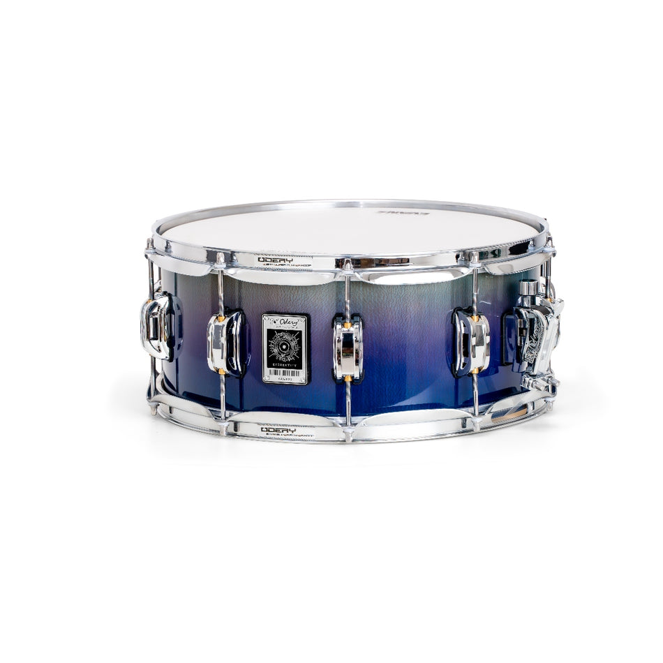 Odery Eyedentity Series Snare Super Blue & Purple Fade | Rubix Drums