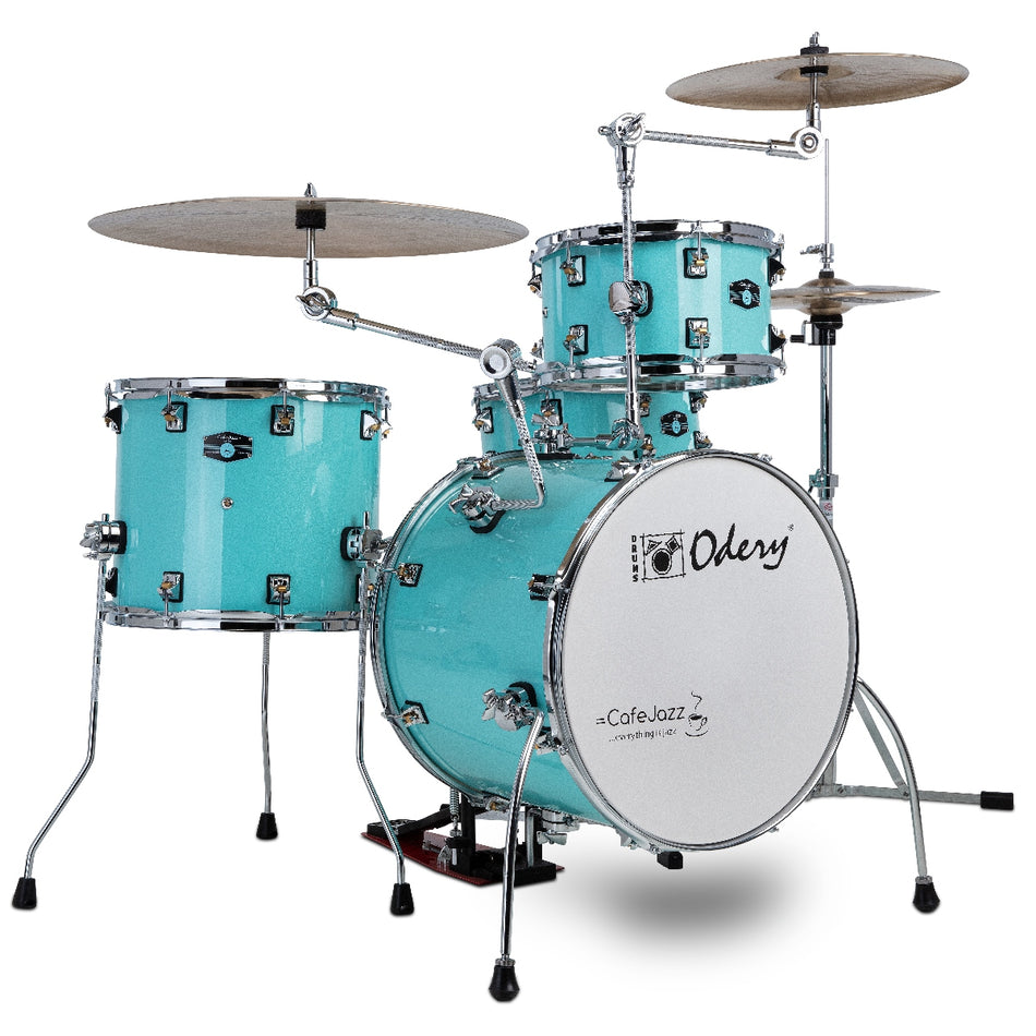Odery Cafe Jazz Bass Drum 16 - Surf Green