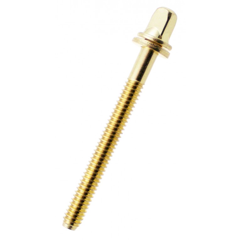 Sparedrum TRC-52W-BR - 52mm Spannstange Messing mit Unterlegscheibe - 7/32" Gewinde (x10)