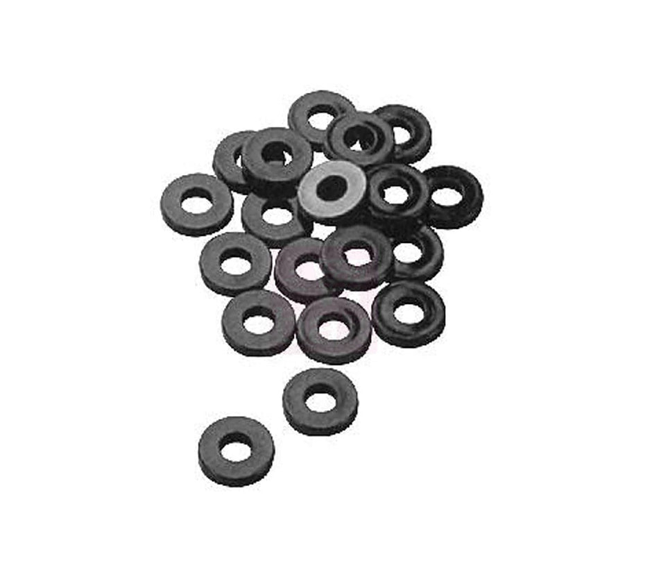 Pearl Black Nylon Washers - NLW-12B/12