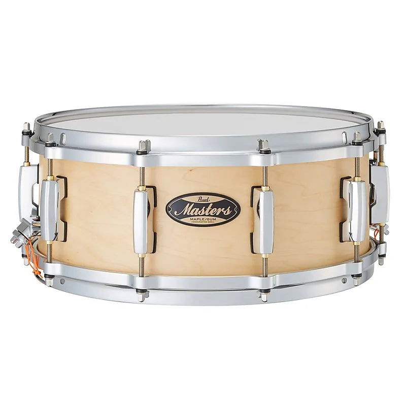 Pearl MMG1455S Masters Maple Gum 14x5.5in Snare, Natural Maple