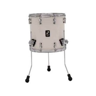 SONOR | Momentum | Maple Series | 14x13.75" | Satin Pure White Matte Lacquer | Floor Tom Drum w/Legs