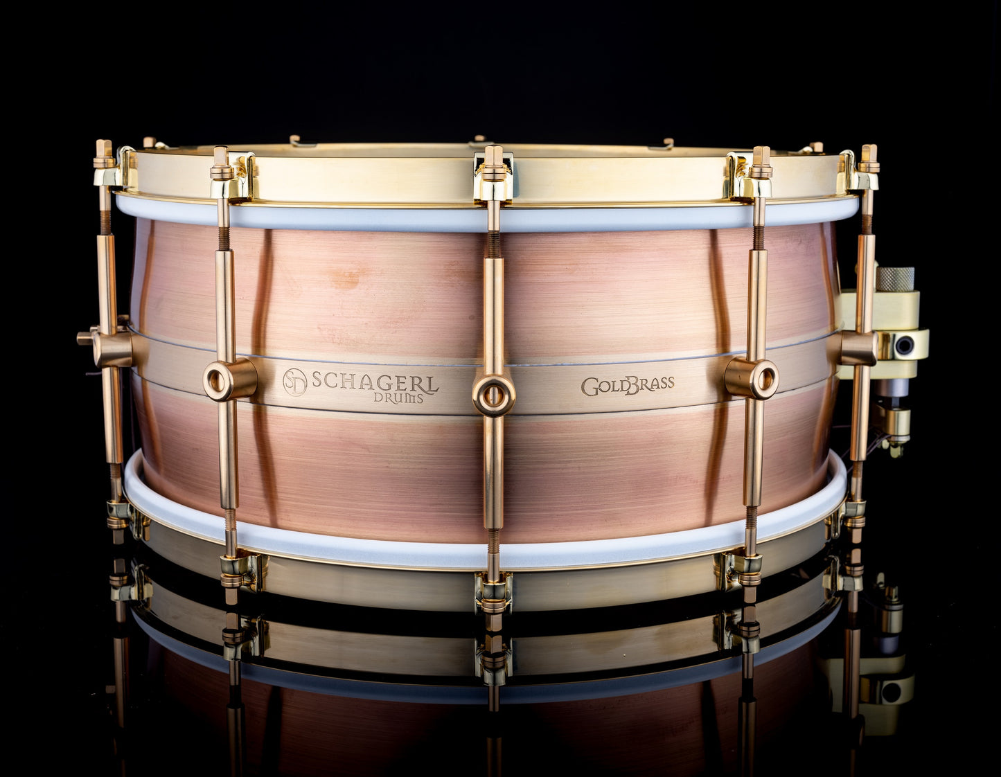 Schagerl GoldBrass 14" x 6.5" Raw Copper/Brass Snare Drum