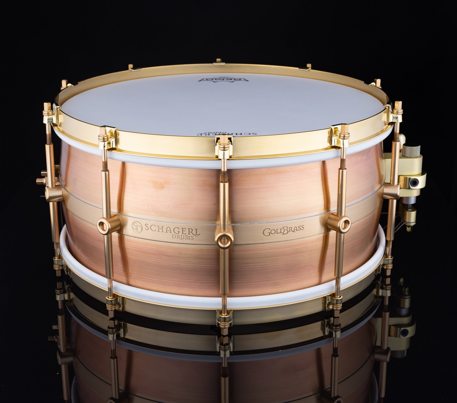 Schagerl GoldBrass 14" x 6.5" Raw Copper/Brass Snare Drum