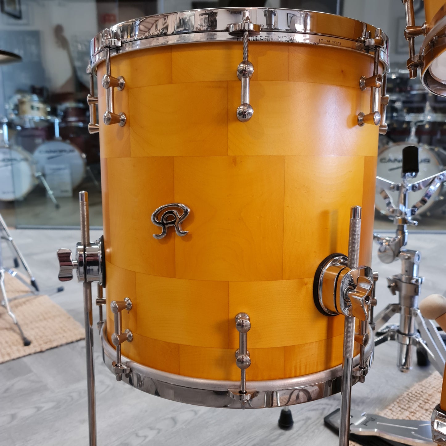 Angel Drums - Block Segmented Maple Shell Drum Kit 22/10/12/14