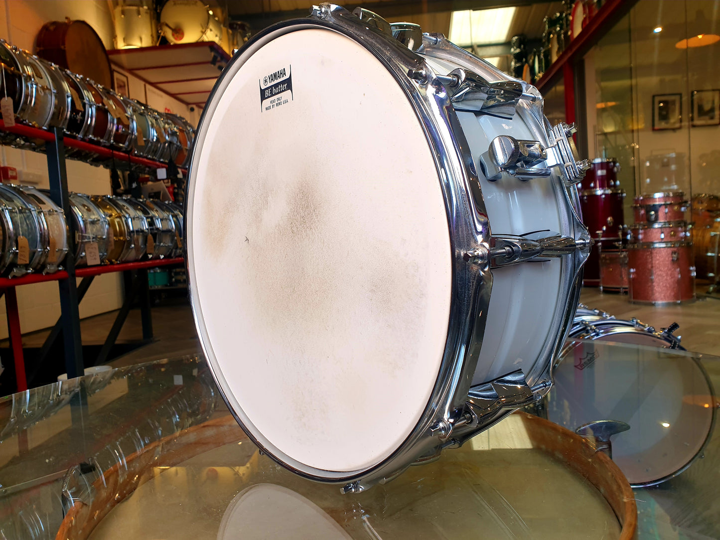 VERY RARE - Yamaha Ndugu Chancler Signature Snare Drum - Steel - 14x5.5