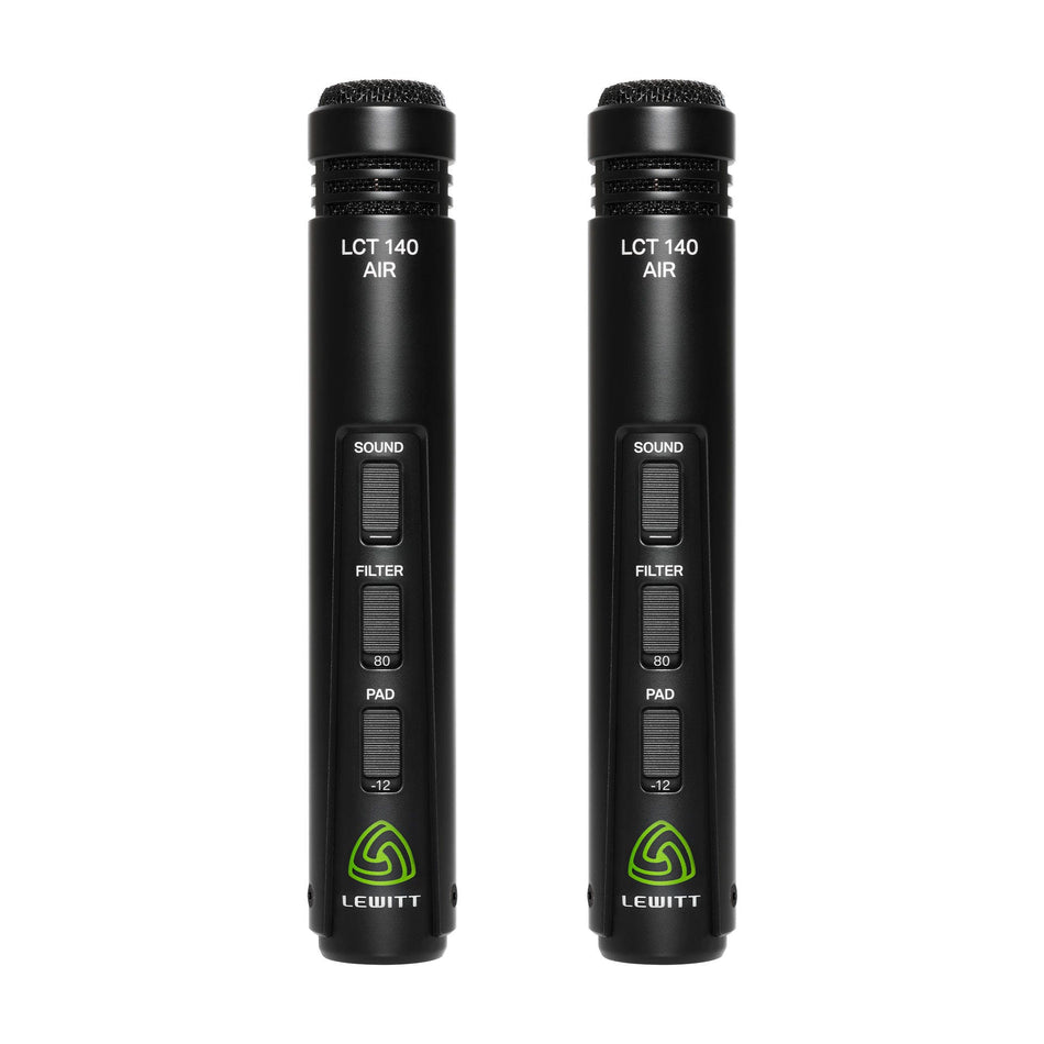 Lewitt LCT140 Air Condenser Microphones Stereo Pair