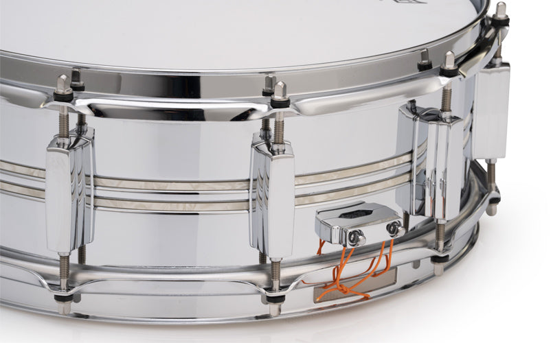 Pearl Duoluxe Beaded Brass Snare Drum 14 x 6.5 – Rubix Drums