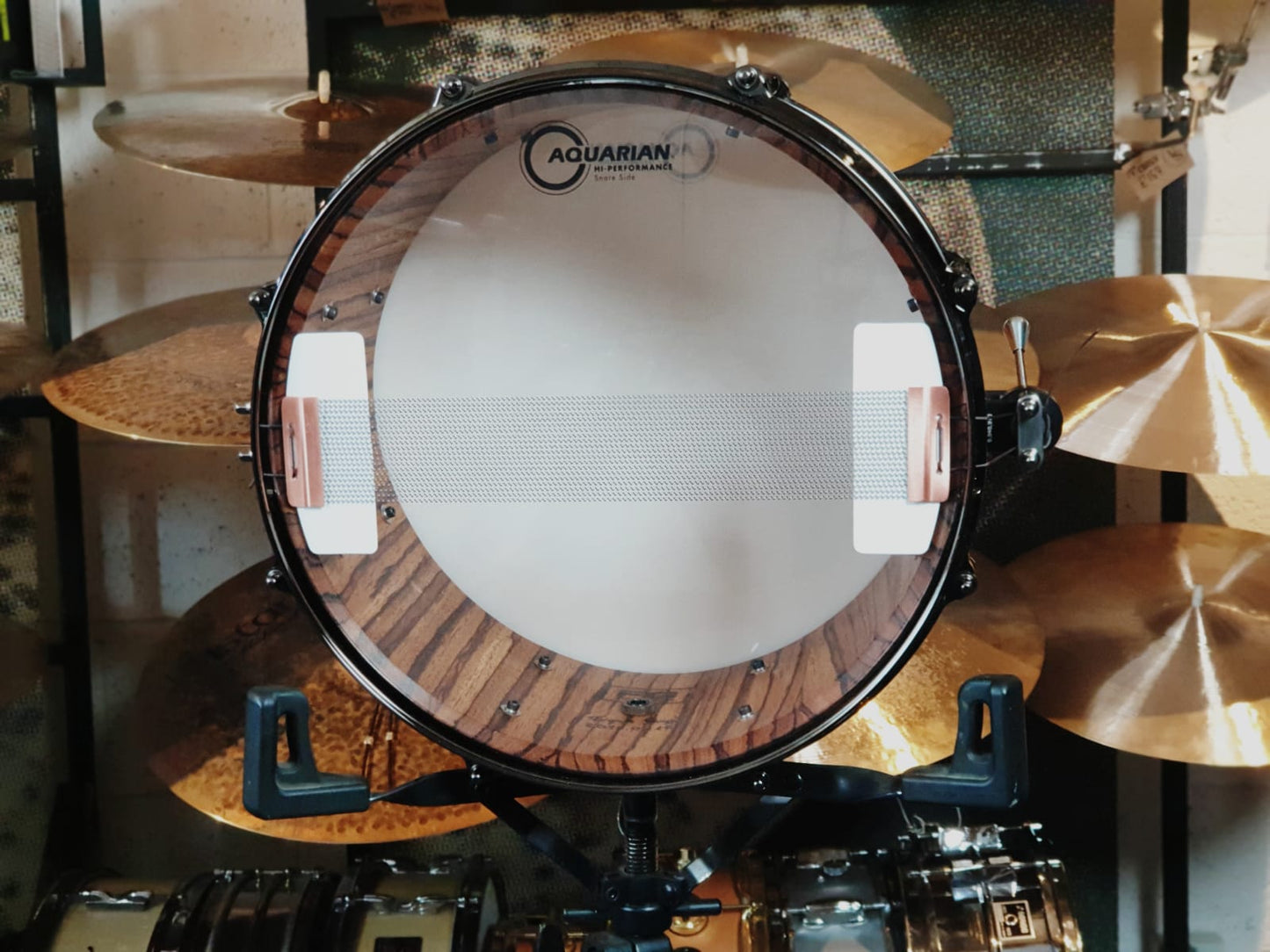 FG Drums - Zebrano Stave Caisse claire 14" x 6,5"