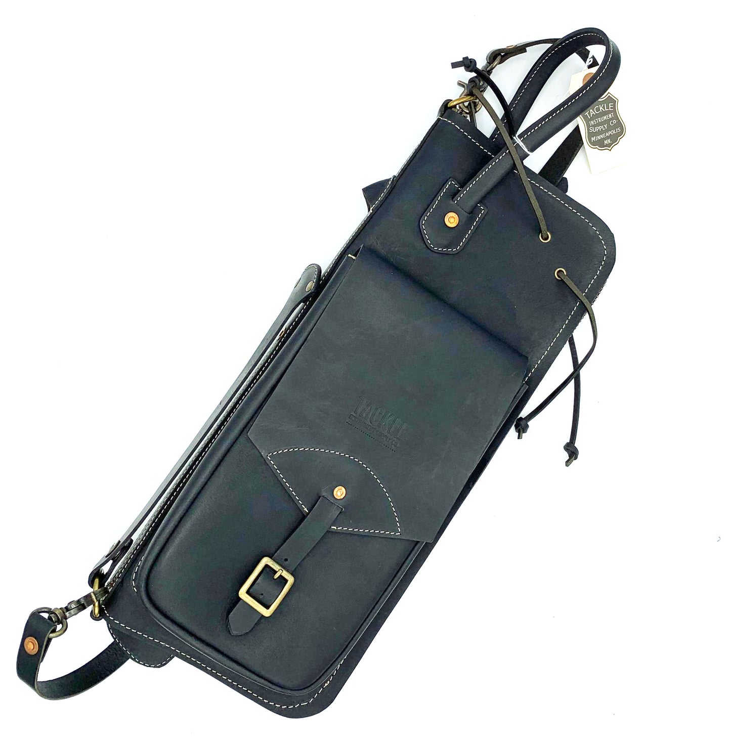 Tackle Leather Stick Case With Patented Stick Stand