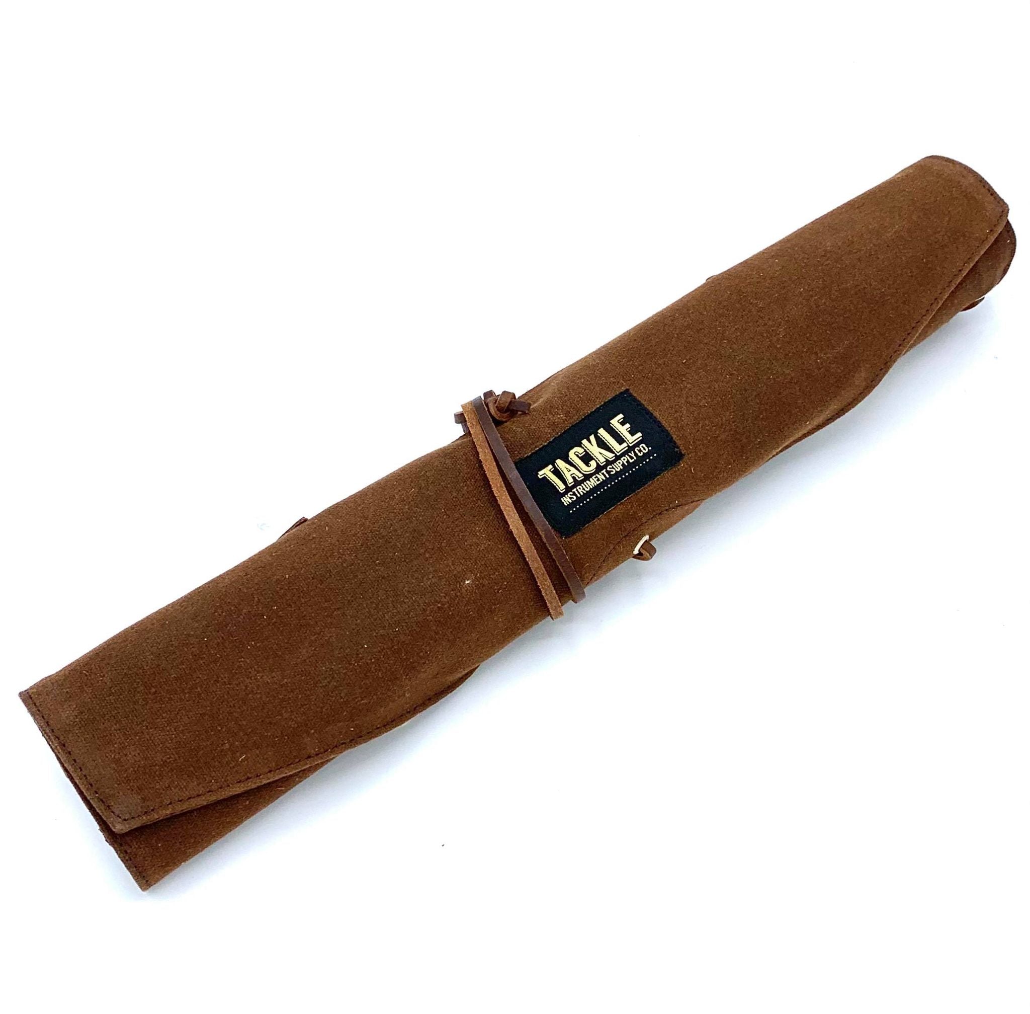 Tackle Waxed Canvas Roll Up Stick Case