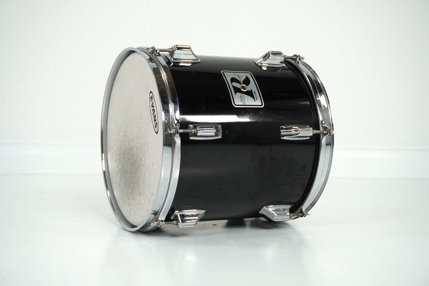 Roger Big R 12” x 12” Heritage XP8 Tom in Black