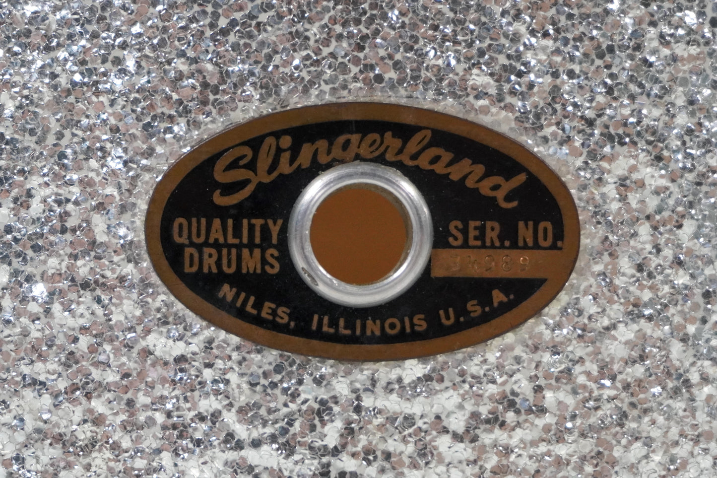 Slingerland 14 x 5.5 Radio King in Sparkling Silver