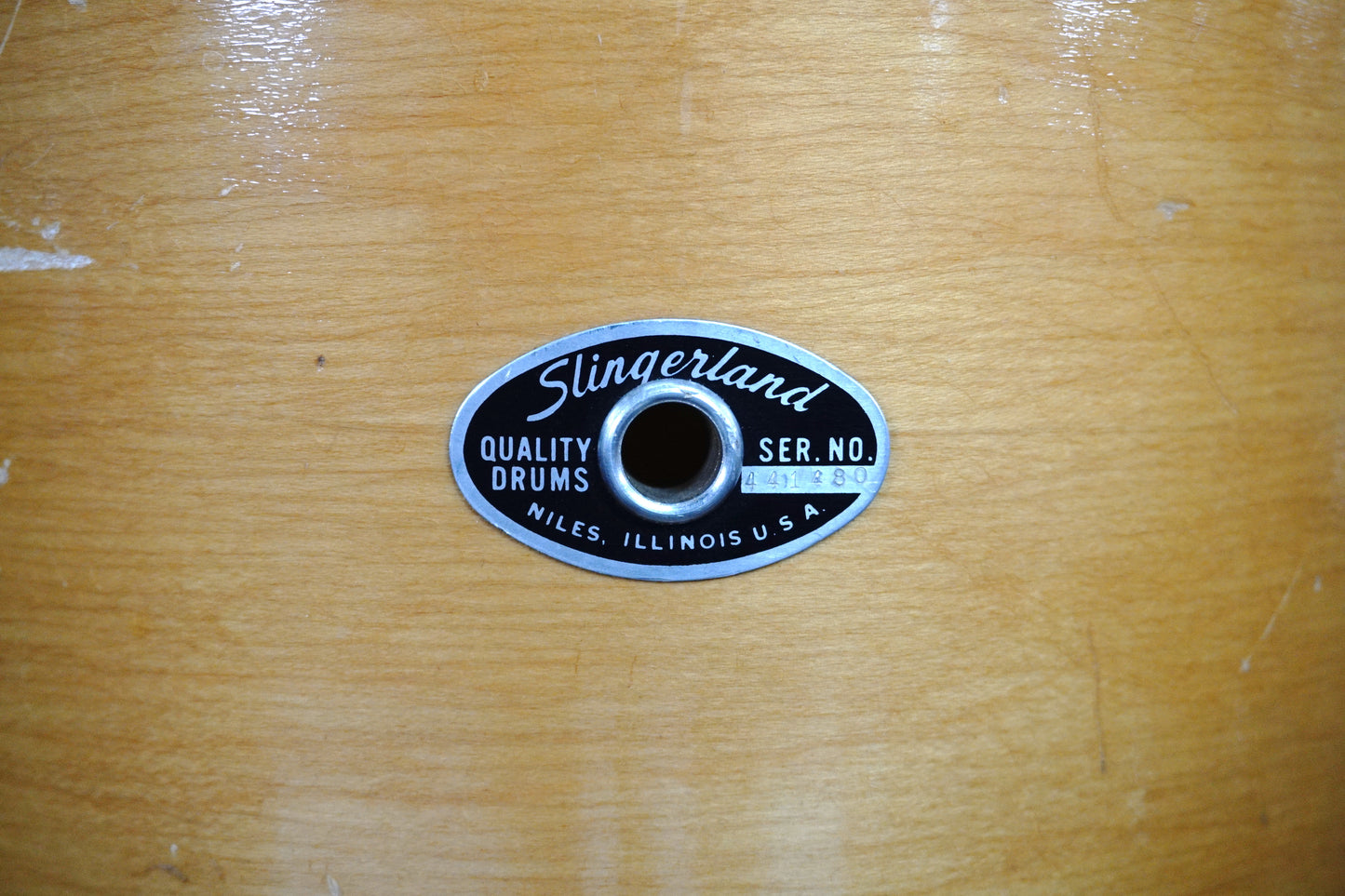 Slingerland 18-teiliges, superseltenes Kit mit Cutaway-Toms