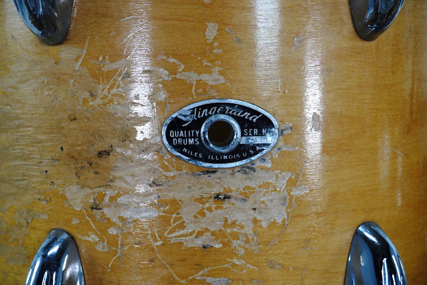 Slingerland 18-Piece Super Rare Kit with Cutaway Toms