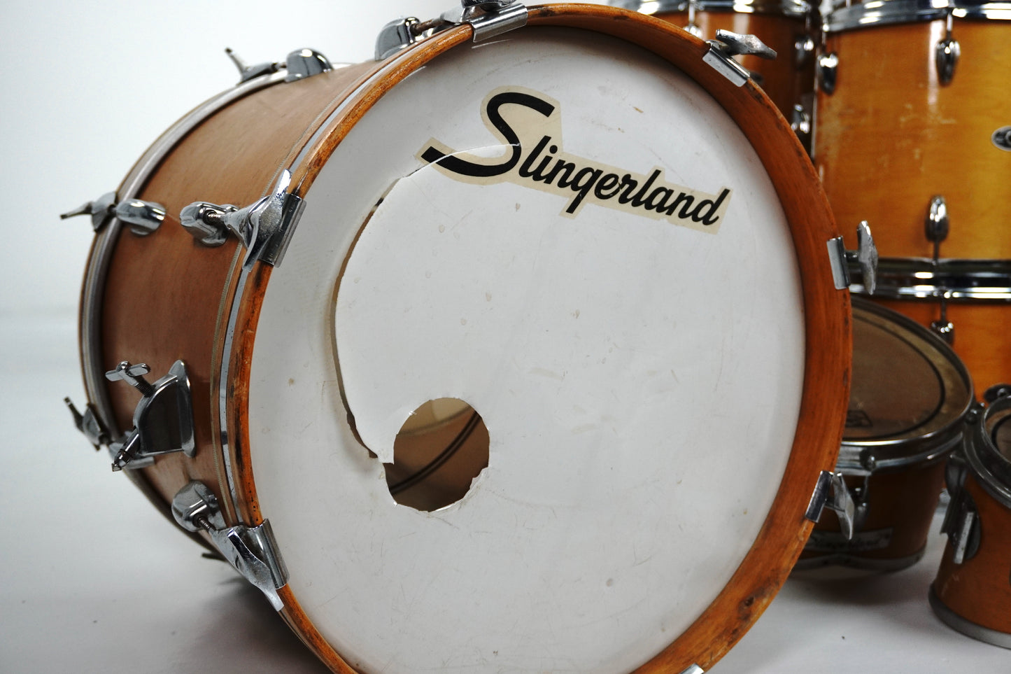 Slingerland 18-Piece Super Rare Kit with Cutaway Toms