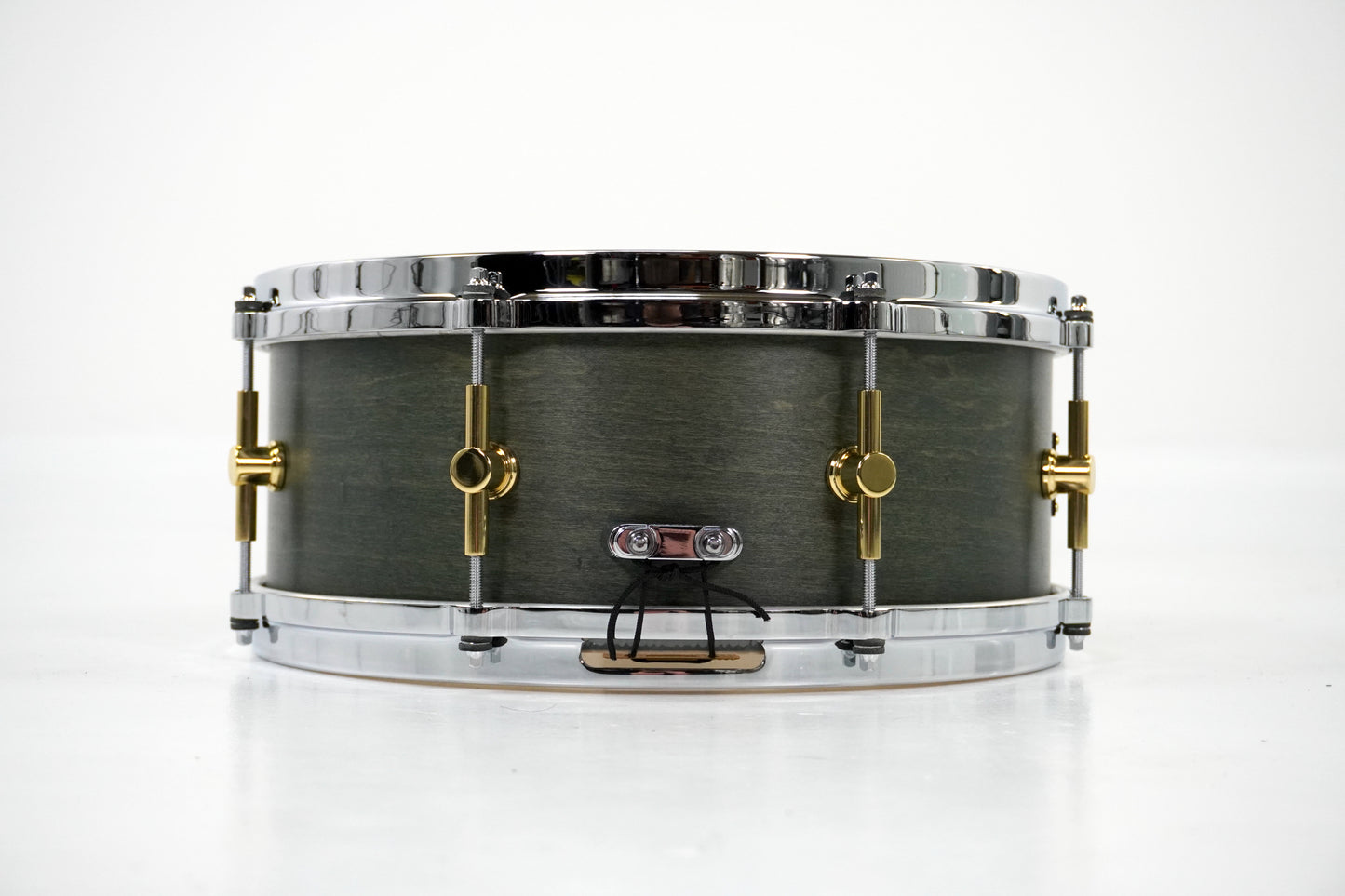 Canopus 14 x 5.5” 10ply Maple Snare Drum in Black Olive Oil