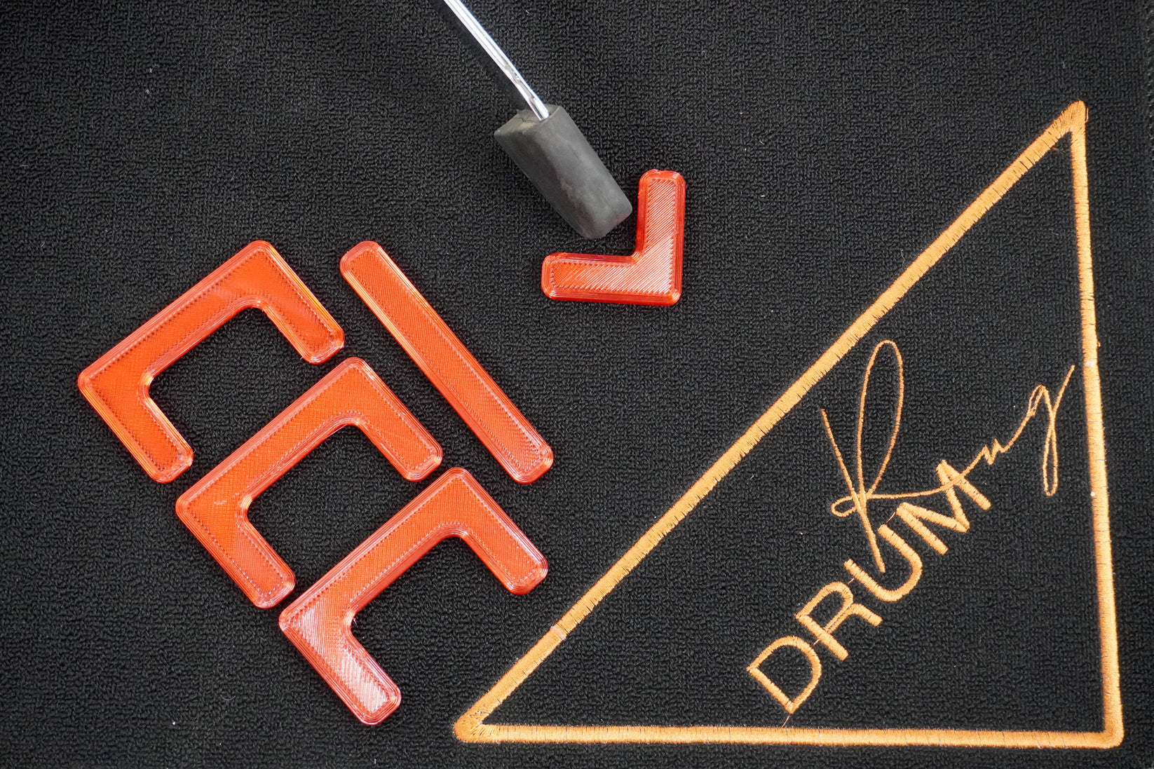 Drum Mat Markers Rubix Drums