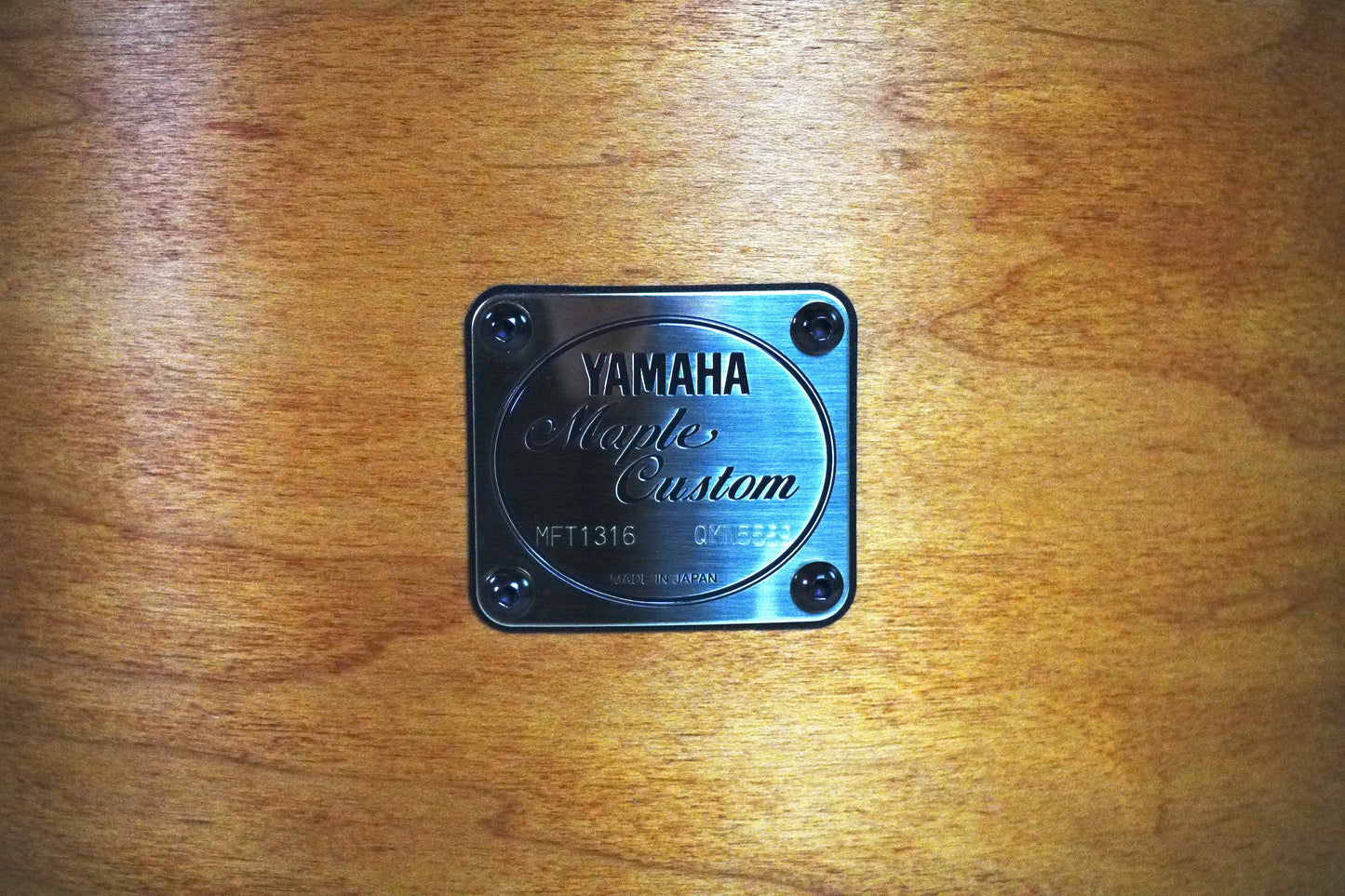 Yamaha Maple Custom Vintage Natural 16” x 16” Floor Tom