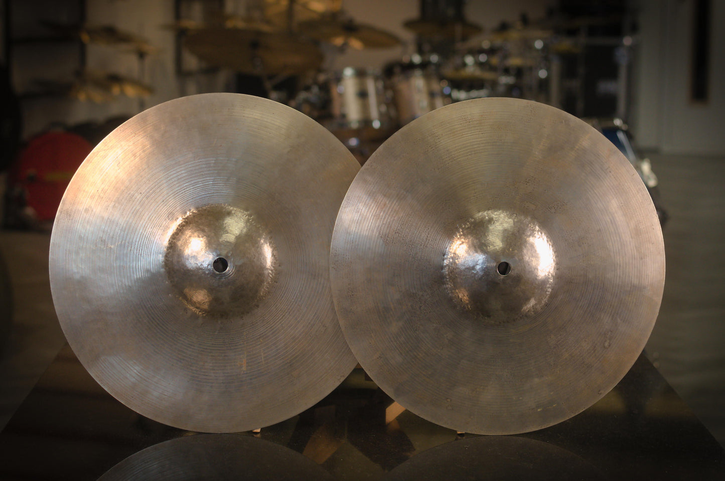 Ludwig Standard Re-Hammered 13" Hi-hat Cymbals - Made by Paiste