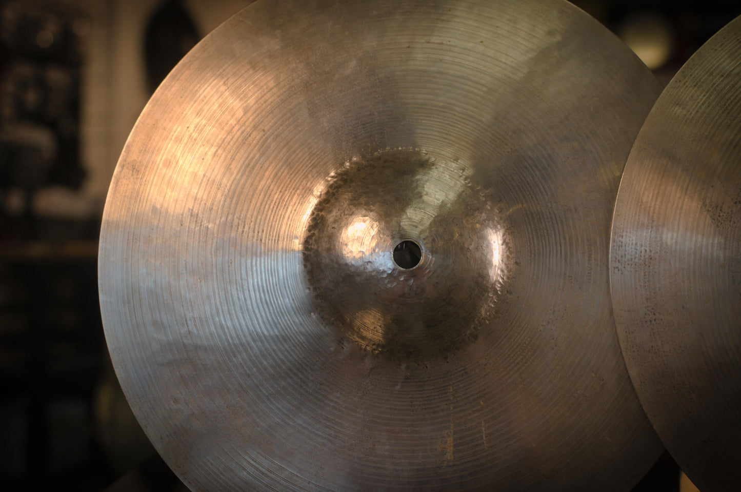 Ludwig Standard Re-Hammered 13" Hi-hat Cymbals - Made by Paiste