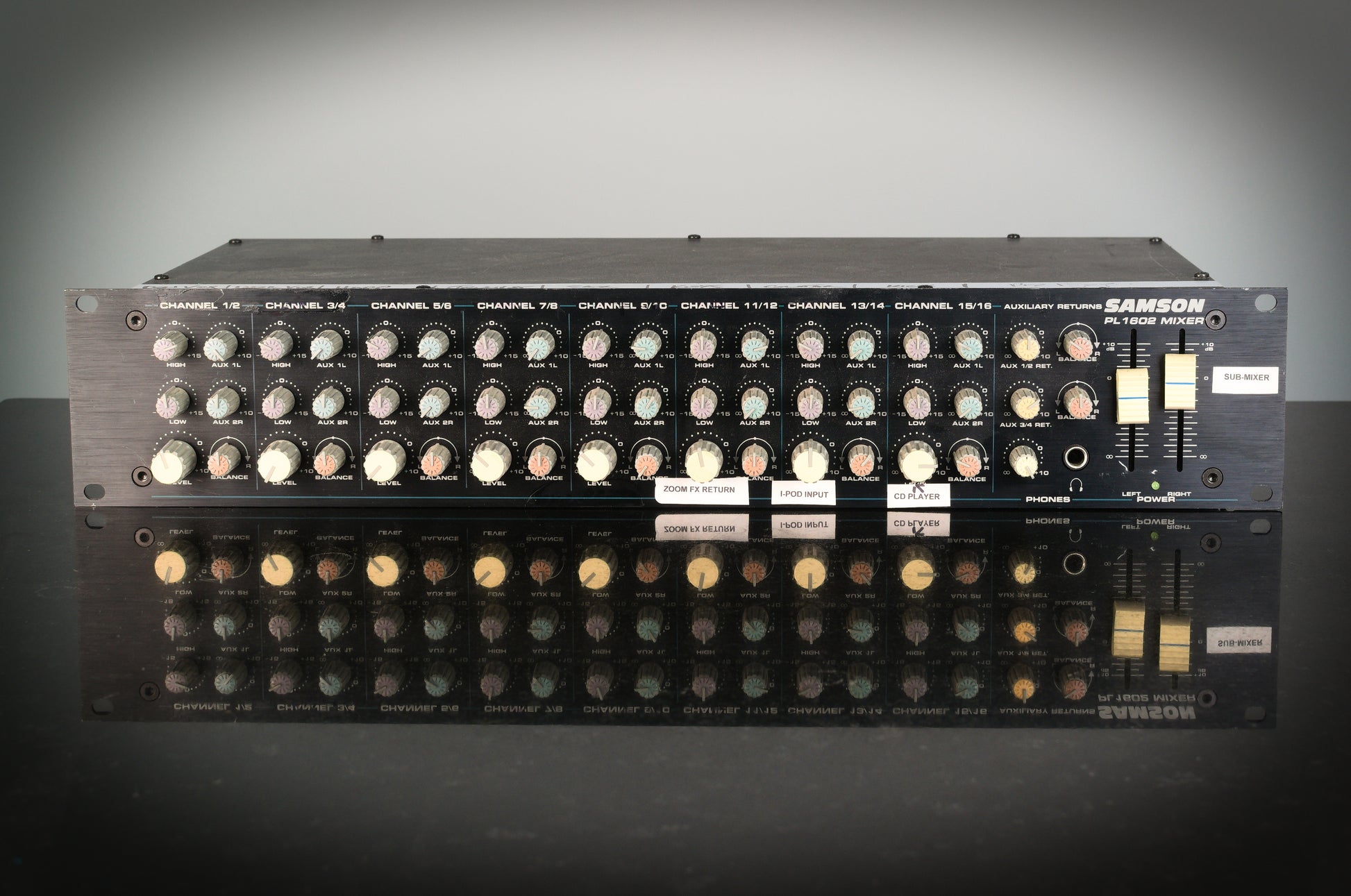 Samson PL1602 - Rackmount Line Audio Mixer