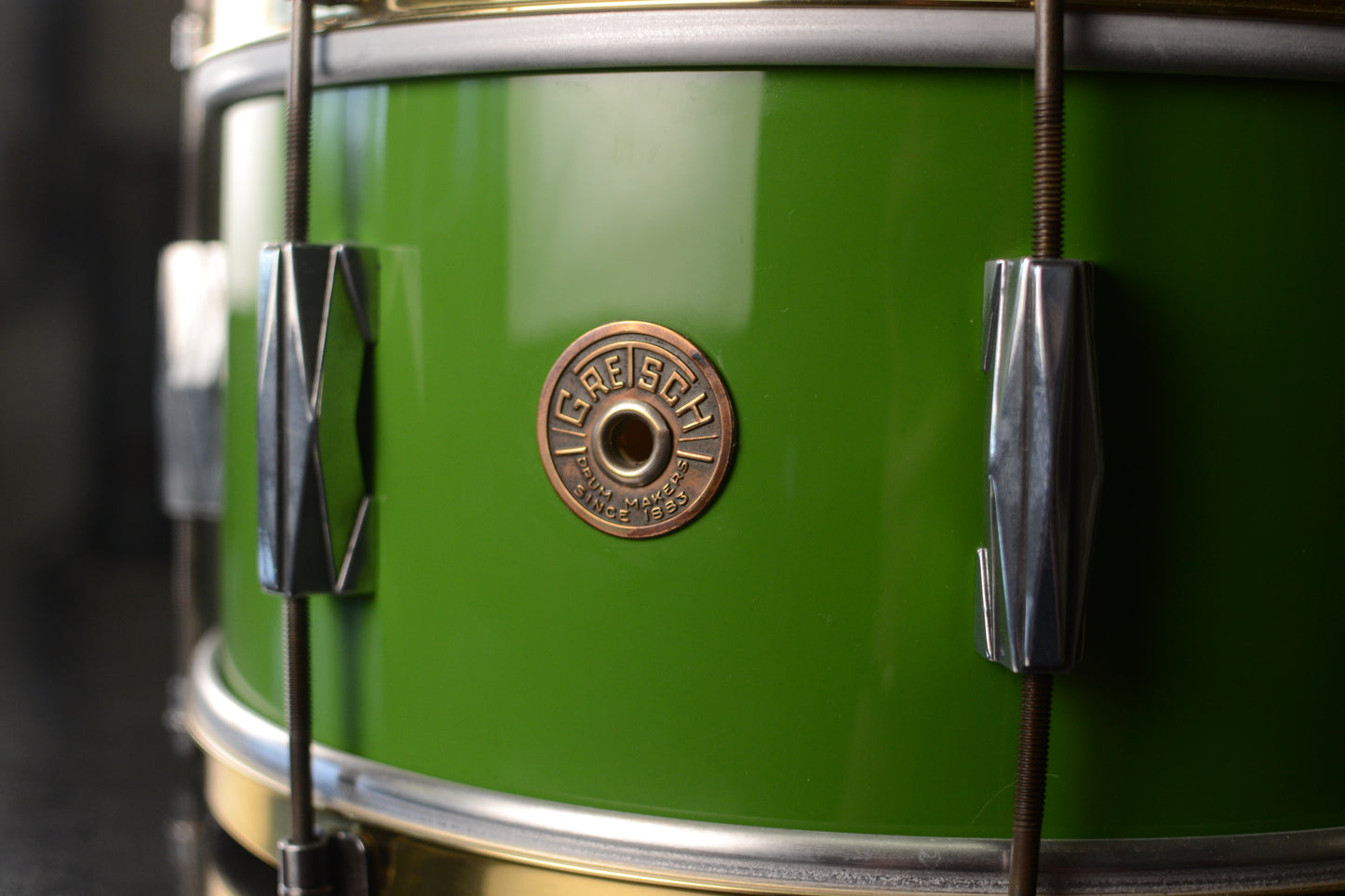 Gretsch 'Renown' 6.5" x 14" Vintage Snare Drum with 'Rocket' Lugs - 1950