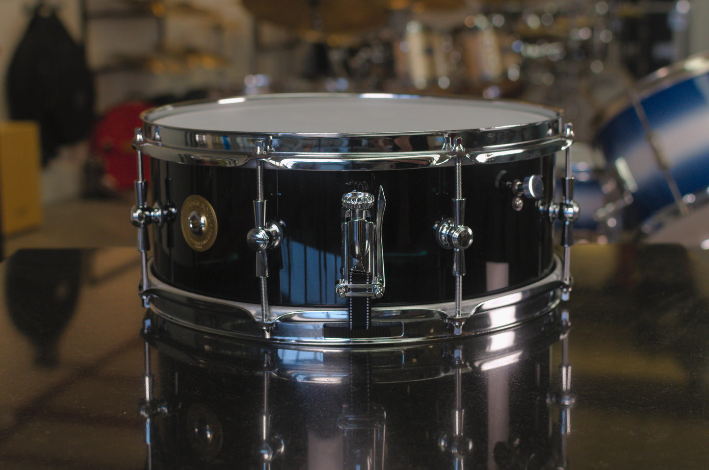 Vintage Soul Steel Series 14x5.5" Snare Drum - Black Lacquer