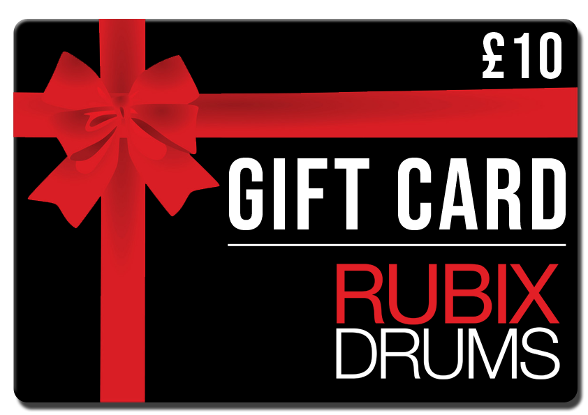 Rubix Drums Geschenkkarte