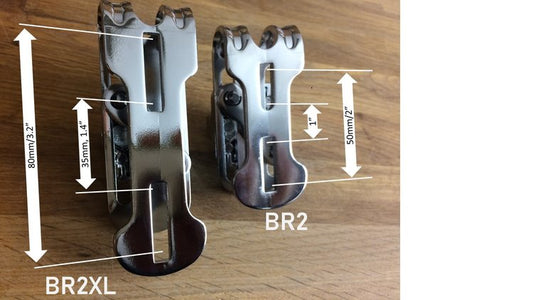 INDe Vintage Spur BR2XL Upgrade Kit: 2" - 3.2" Spacing - BDU2XL