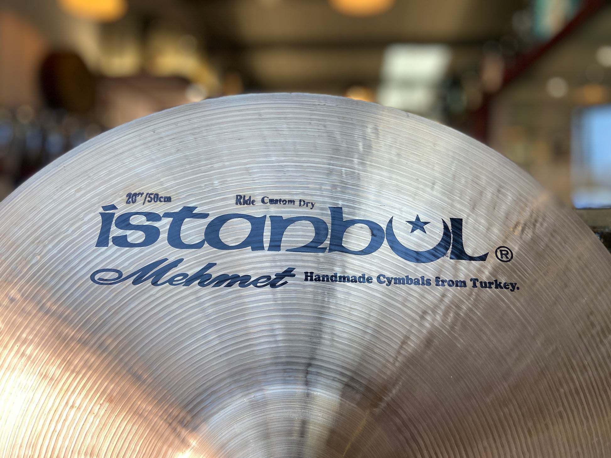 Istanbul Mehmet Traditional 20" Custom Dry Ride Cymbal
