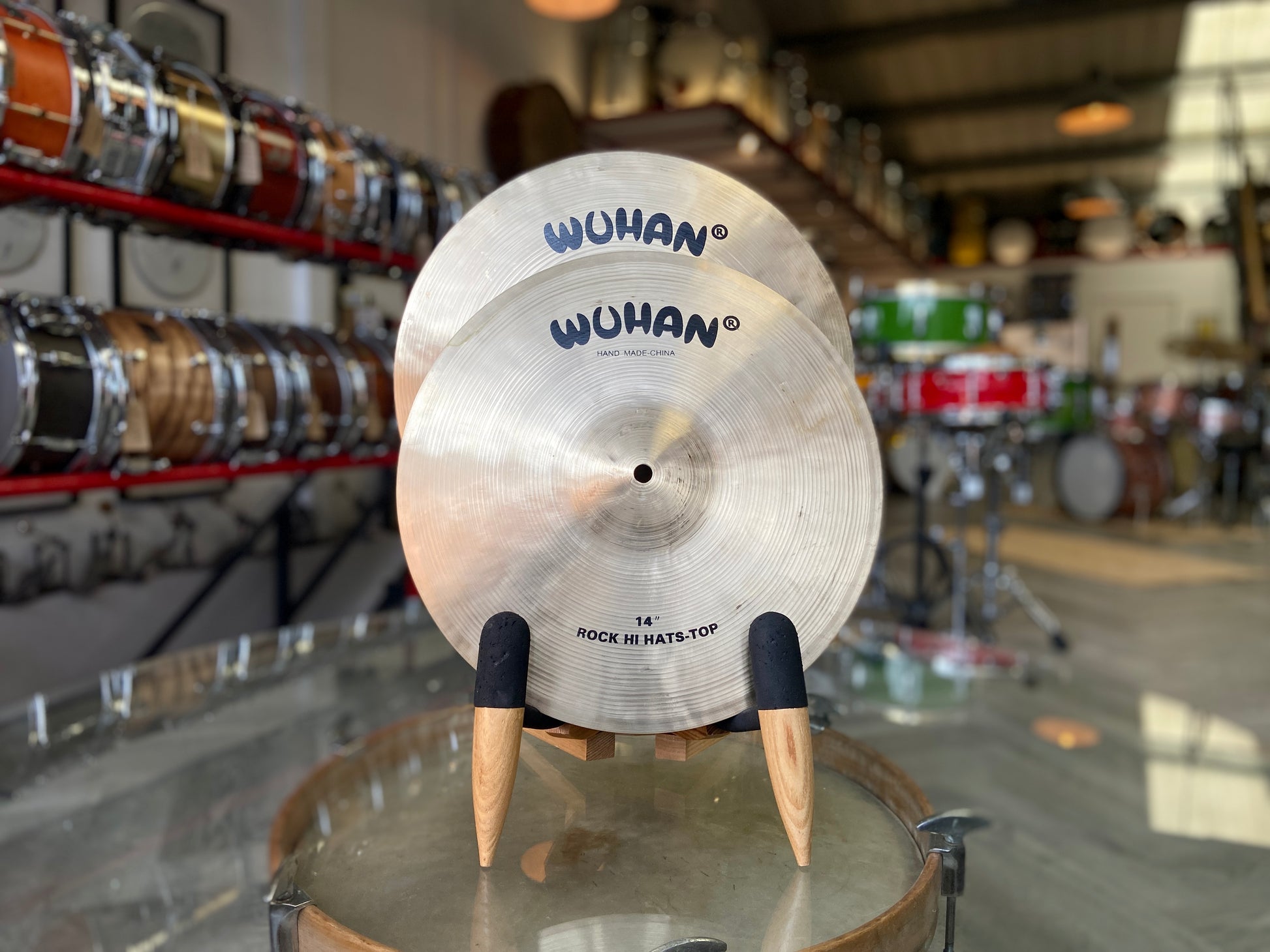 Wuhan 14" Rock Hi-Hat Cymbals