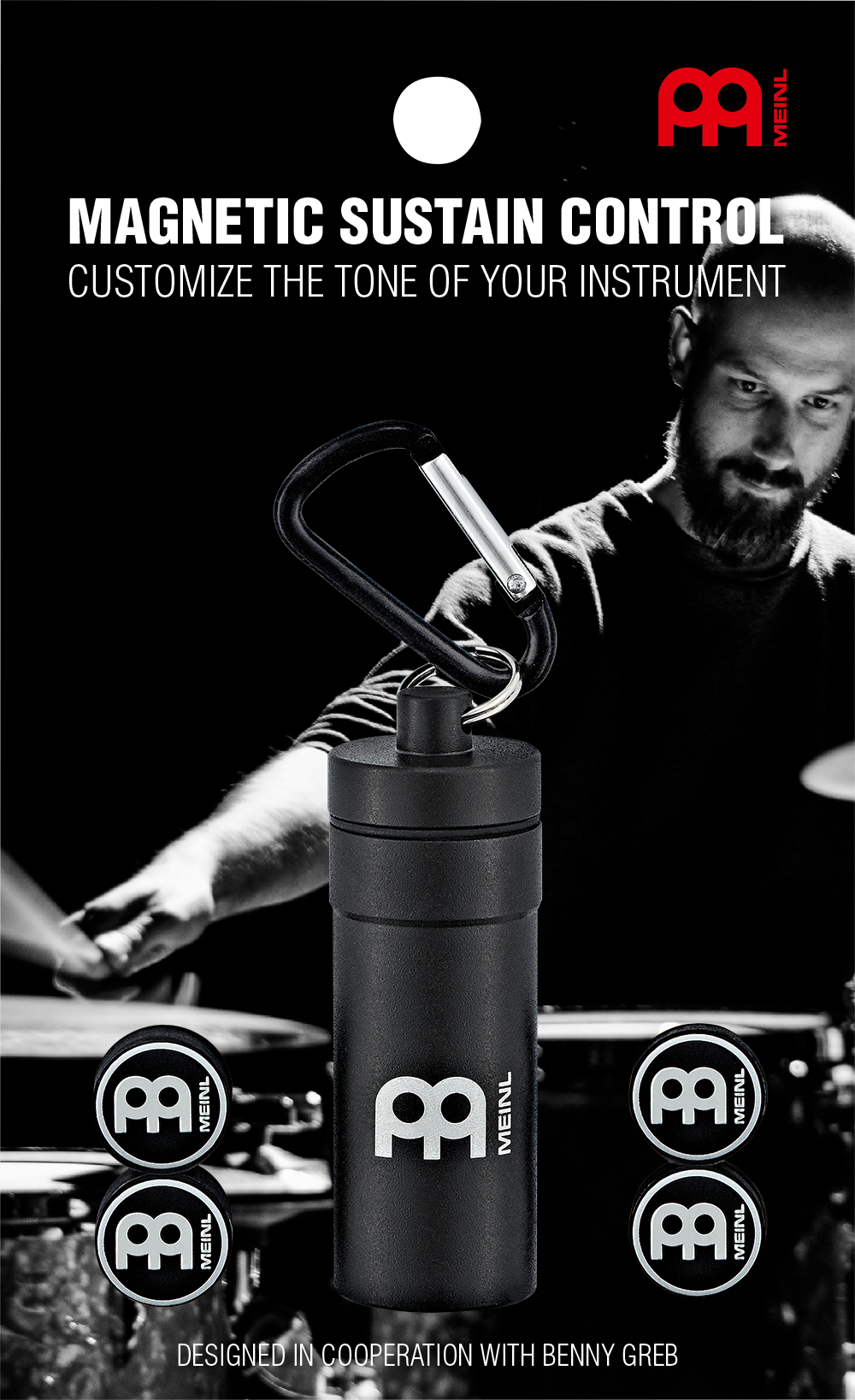 Meinl Magnetic Cymbal Tuners Sustain Control - MCT