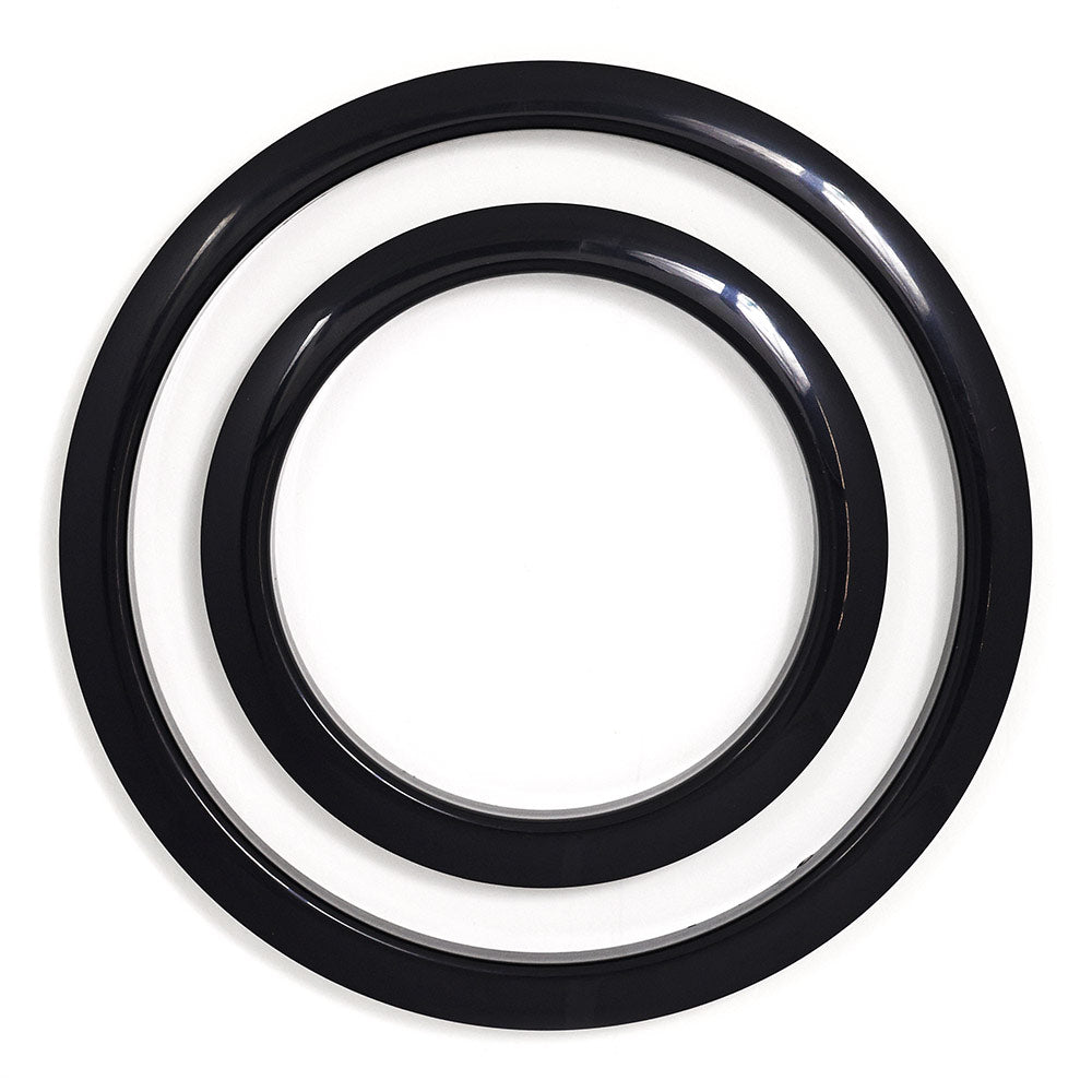 Gibraltar 4 inch Porthole Protector Hoop Black - GI851342