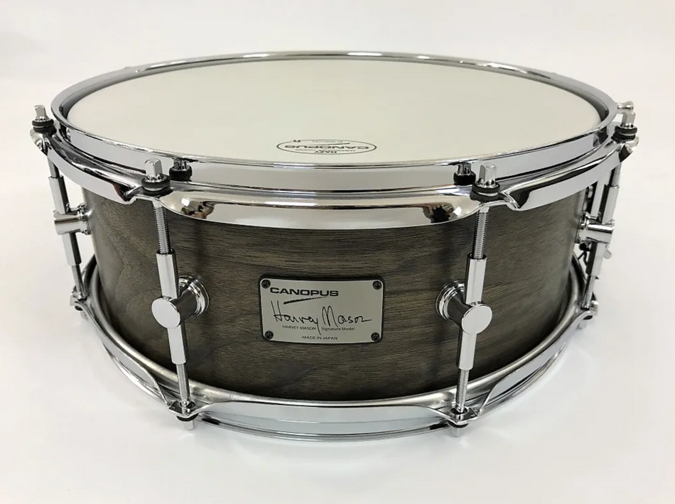 Canopus Harvey Mason Signature 14" x 5.5" Walnut/Birch Snare Drum