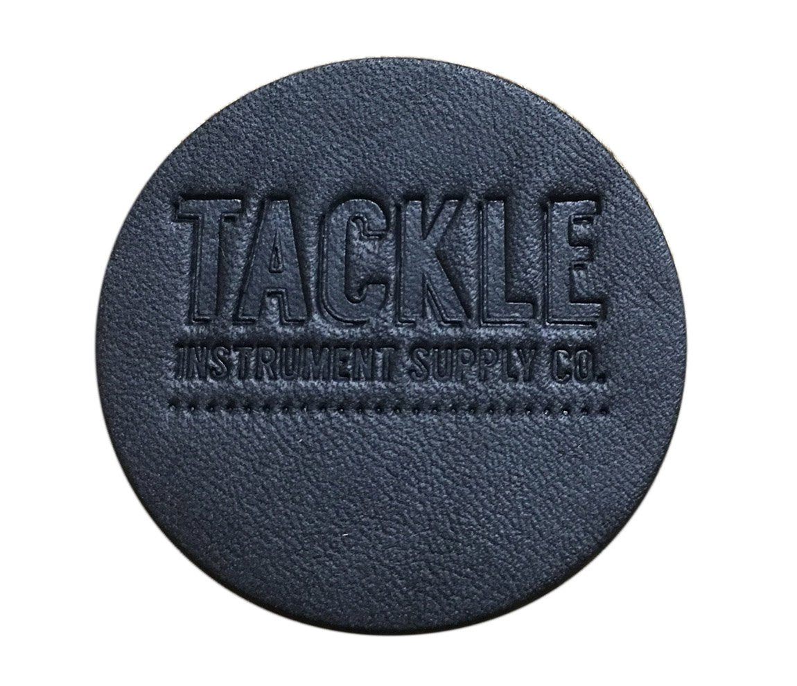 Tackle Leather Bass Drum Beater Patch – Large