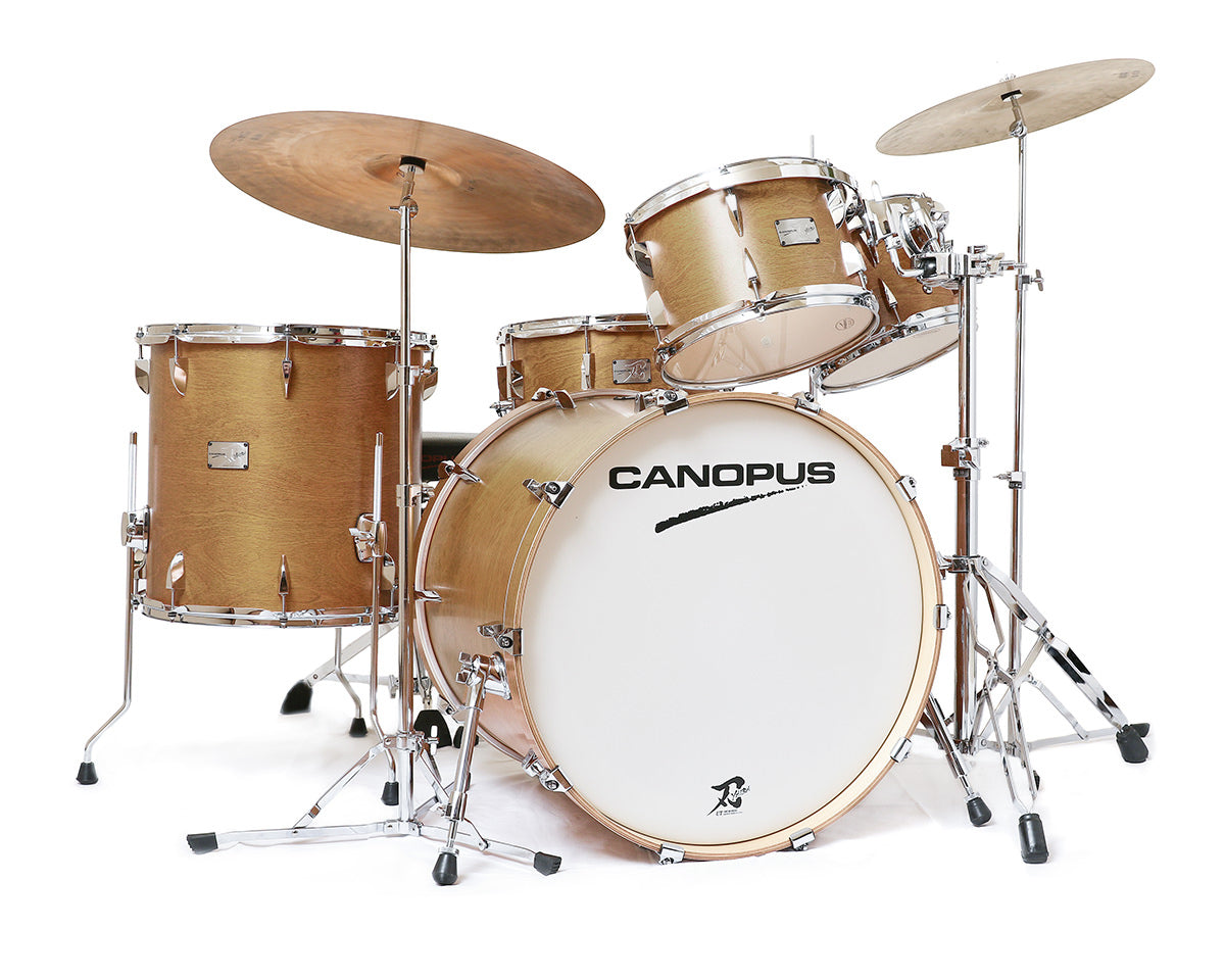 Canopus 4-Piece YAIBA II 'Groove' Drum Kit without Snare Drum
