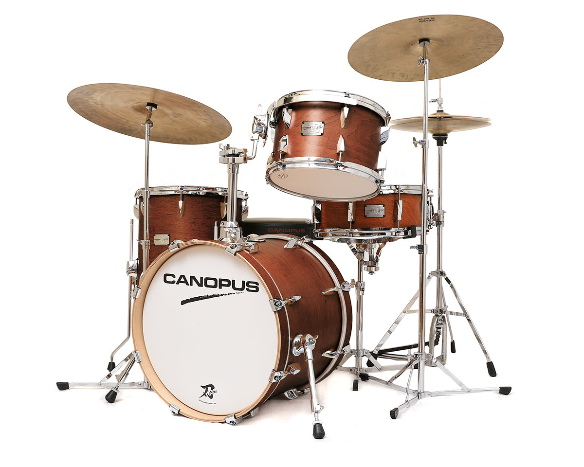 Canopus 4pc YAIBA 'Bop' Drum Kit Inc Snare Drum
