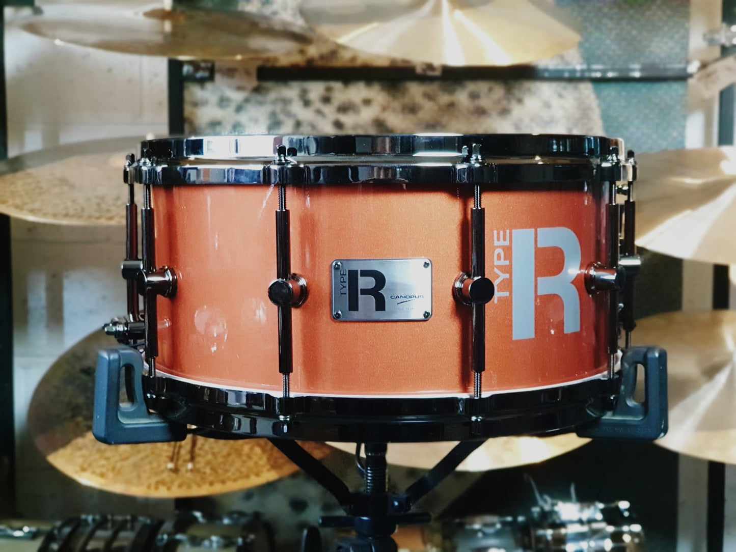 Canopus Type-R Bullet Maple Snare Drum