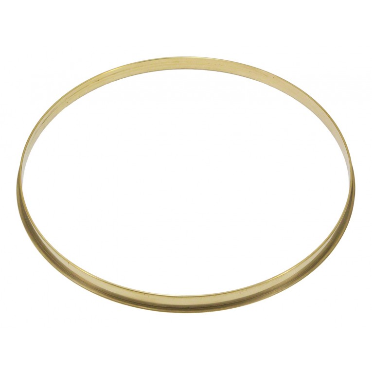 SD 2.3mm Single Flange Brass Drum Hoop 14"