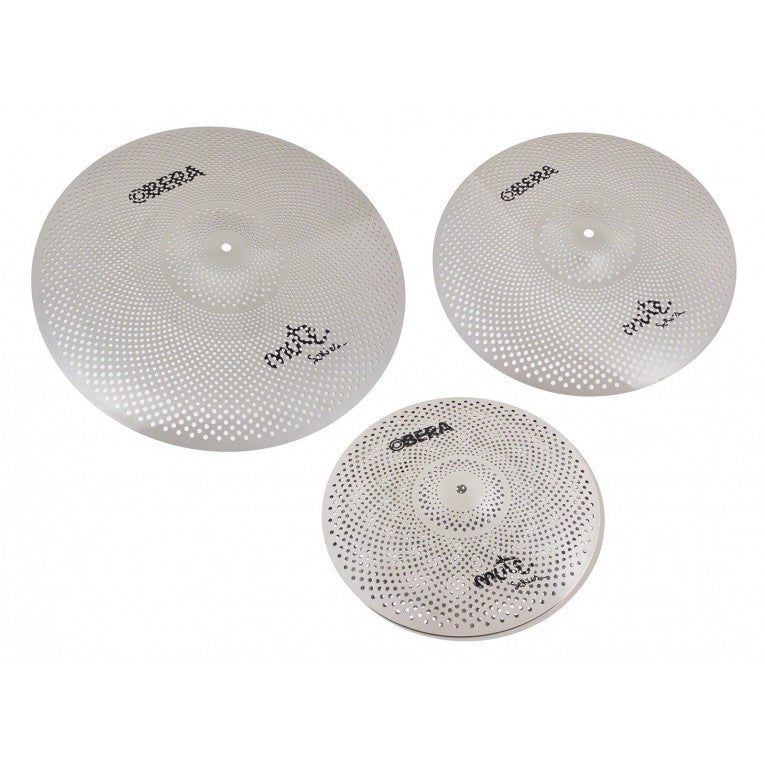 OBERA Silent 3pc Cymbal Set - 14" 16" 20"