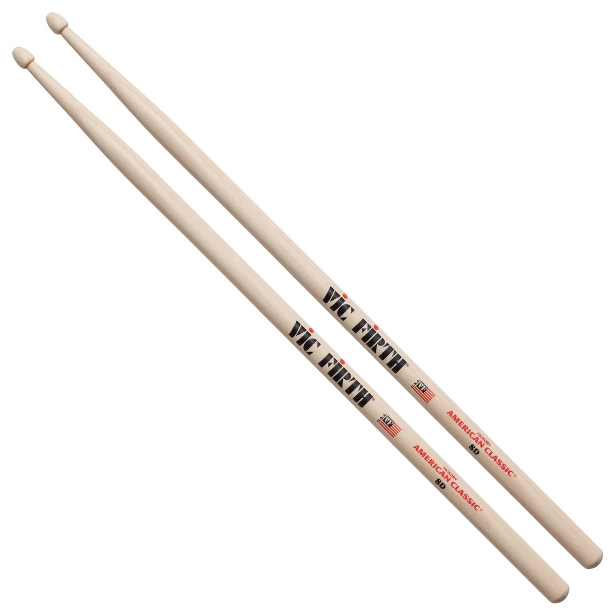 Vic Firth American Classic 8D PureGrit Drumstick - VF-8D
