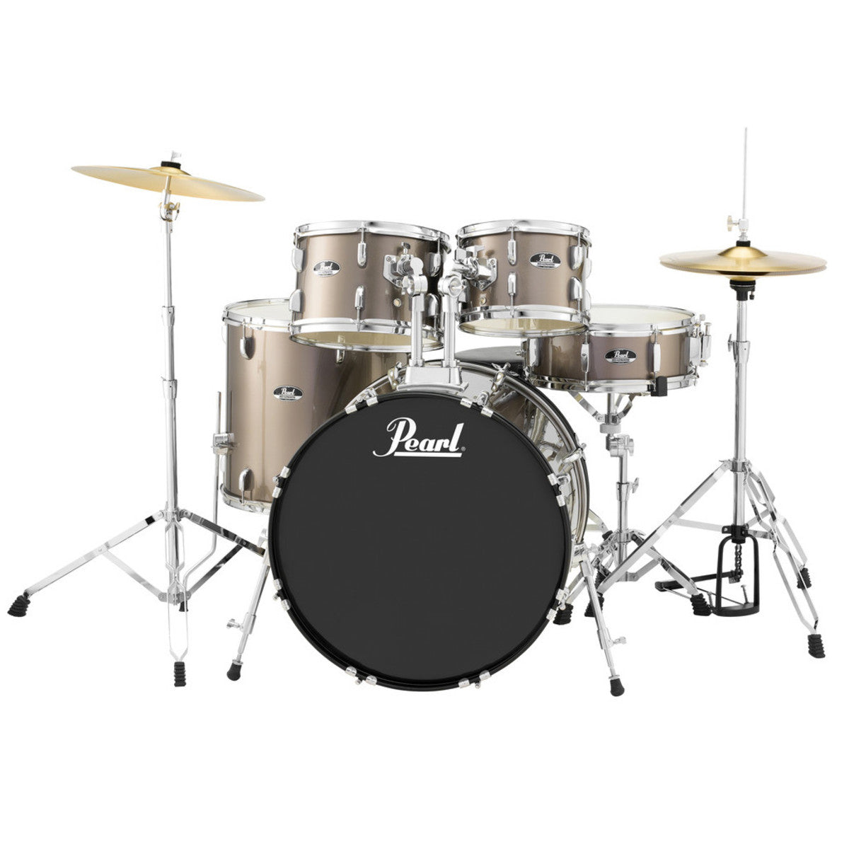 Pearl Roadshow 5-Piece Drum Kit with Hardware and Cymbals - 20/10/12/14/14SD