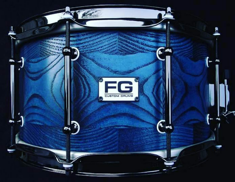 FG Drums - Segmentierte Esche 14" x 6,5" Snare Drum
