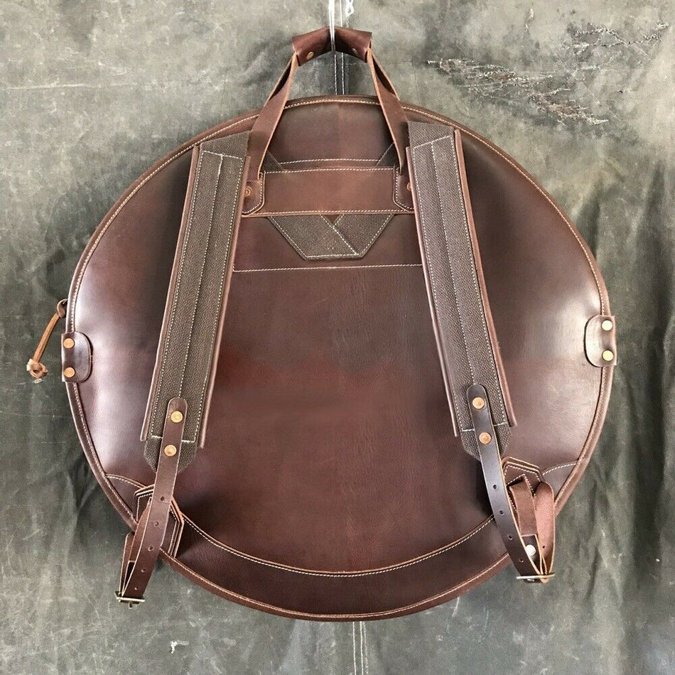 Tackle Backpack Cymbal Bag – Leather 22″