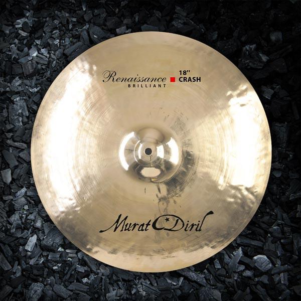 Murat Diril 18" Renaissance Brilliant Crash Cymbal - RB2018